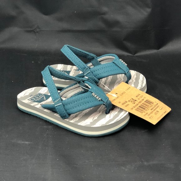 BN Reef Ahi Baby Boy Sandals Sz 3/4 - Picture 2 of 3